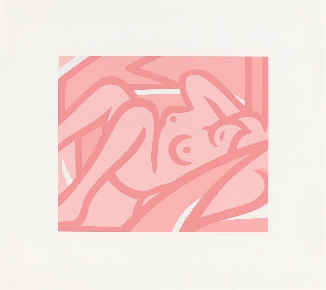 Aus: „Blue Nudes““ by Tom Wesselmann