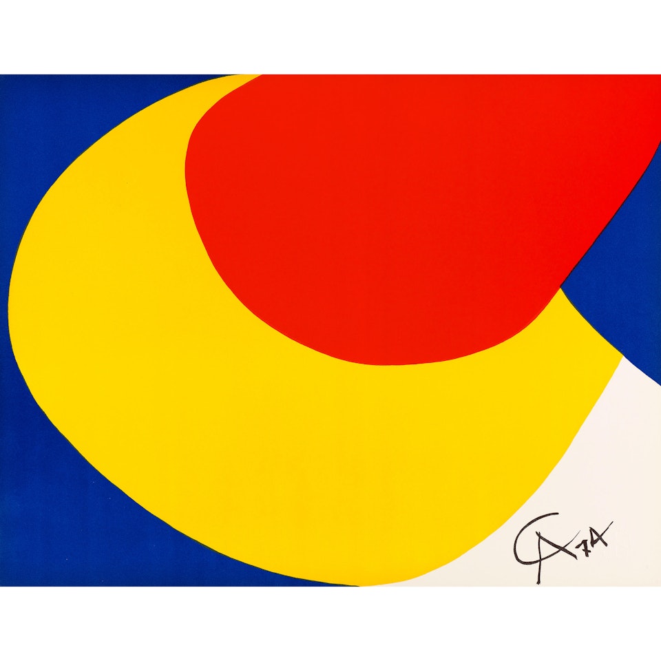 Flying Colors (5 works) by Alexander Calder