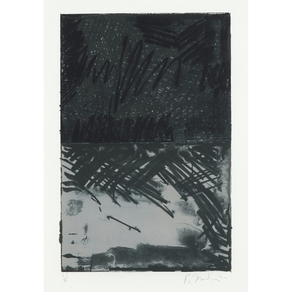 Untitled Press #3 by Brice Marden