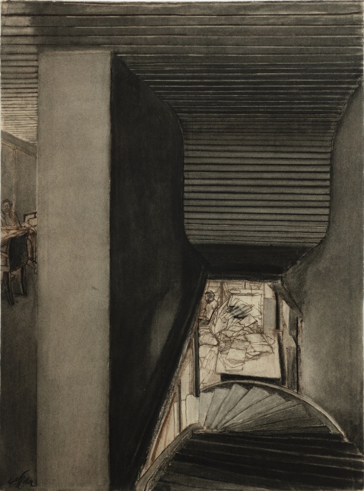Escalier Bellini by Sam Szafran