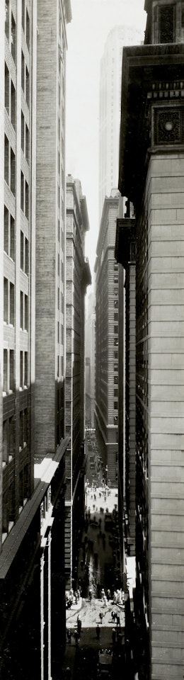 Exchange Place by Berenice Abbott