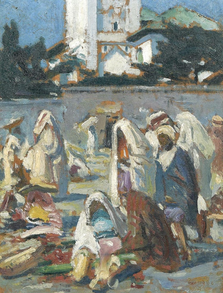 Souk au Grand Sokko by Jacques Majorelle