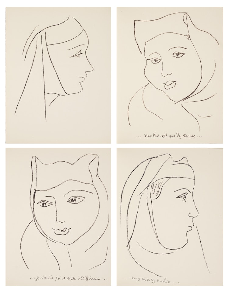 Marianna Alcaforado, Lettres by Henri Matisse
