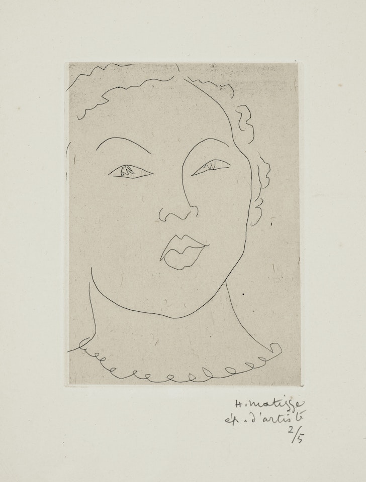 Martiniquaise: one print by Henri Matisse