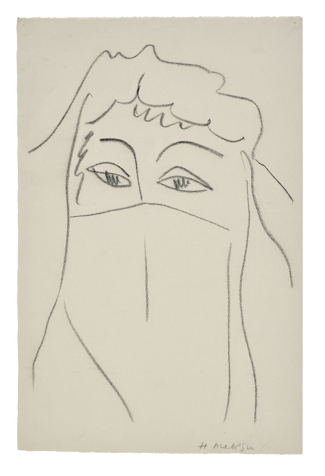 Figure voilée by Henri Matisse