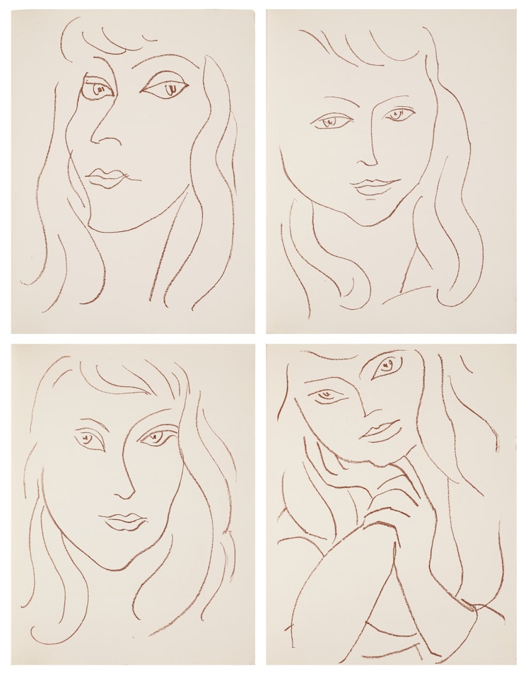 Pierre Reverdy, Visages by Henri Matisse