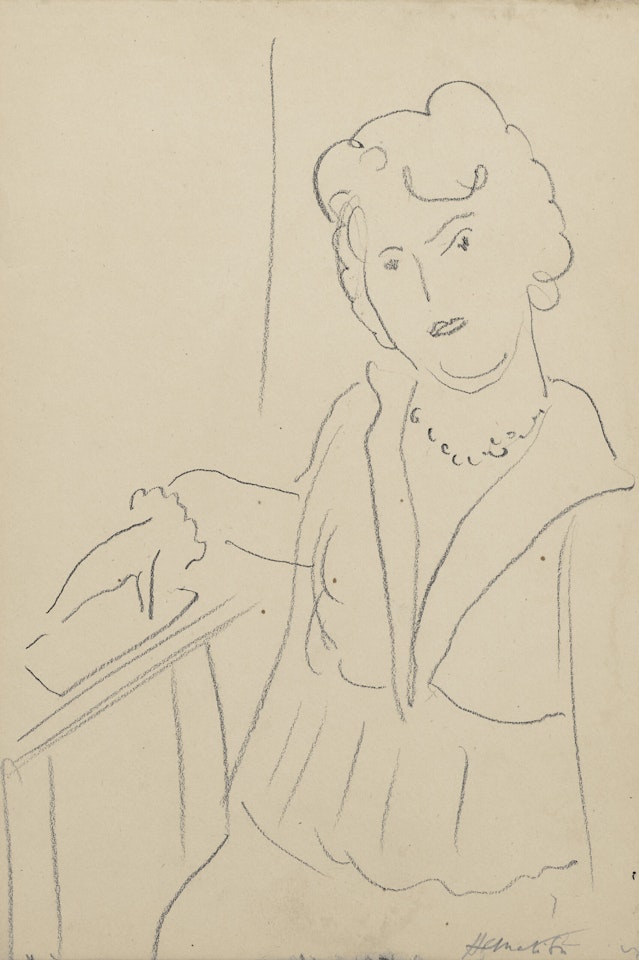 Femme assise by Henri Matisse