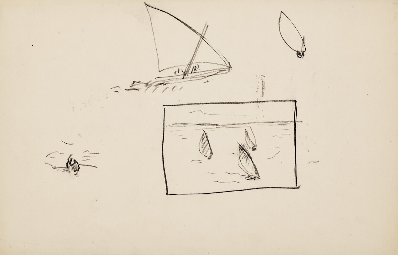 Etudes de voiliers by Henri Matisse