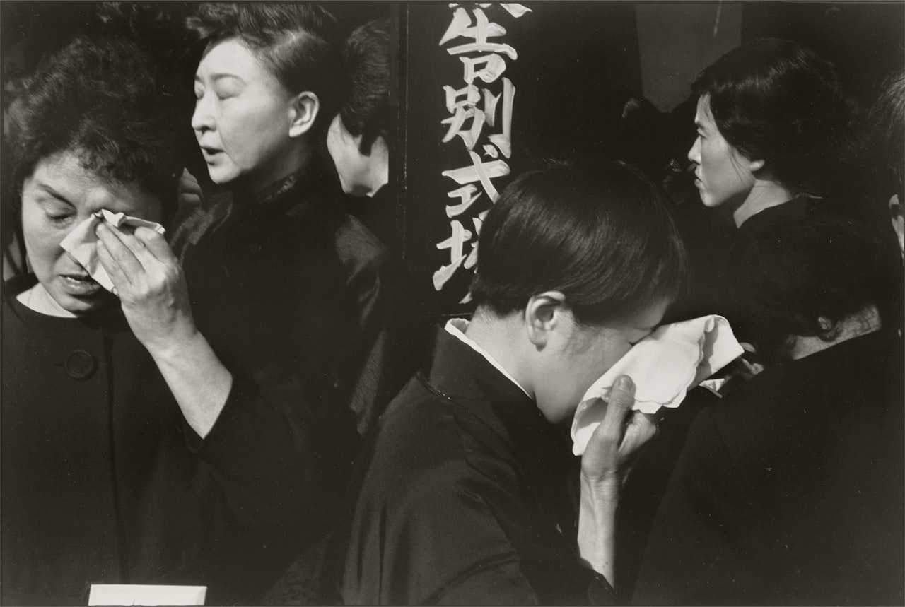 Tokyo Funeral by Henri Cartier-Bresson