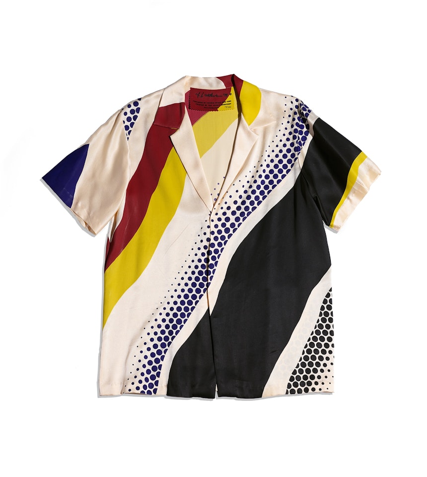 Untitled Shirt (C. 159) by Roy Lichtenstein