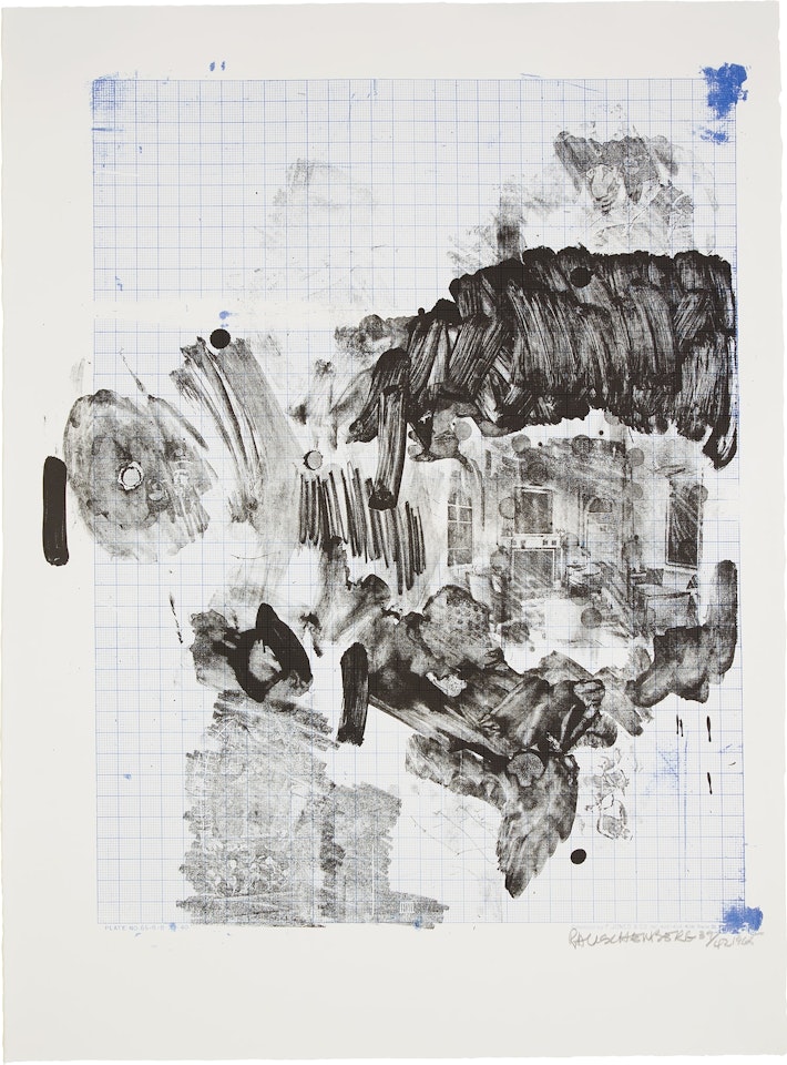 Visitation I (U.L.A.E. 25, F. 29) by Robert Rauschenberg