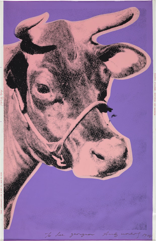 Cow (F. & S. 12A) by Andy Warhol