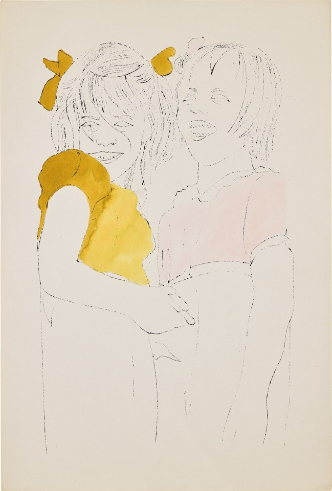 Two Girls Laughing by Andy Warhol