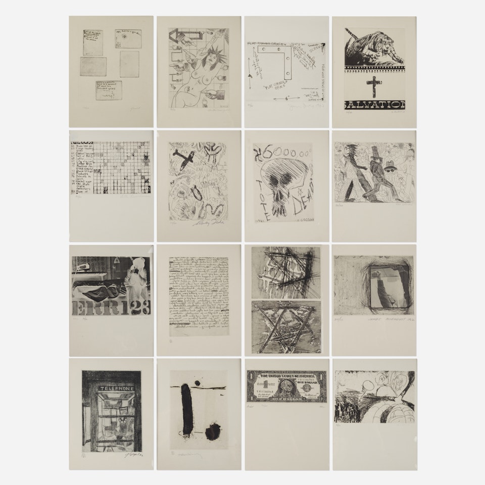 International Anthology of Contemporary Engraving: The International Avant-Garde: America Discovered, Volume 5 by Various Artists