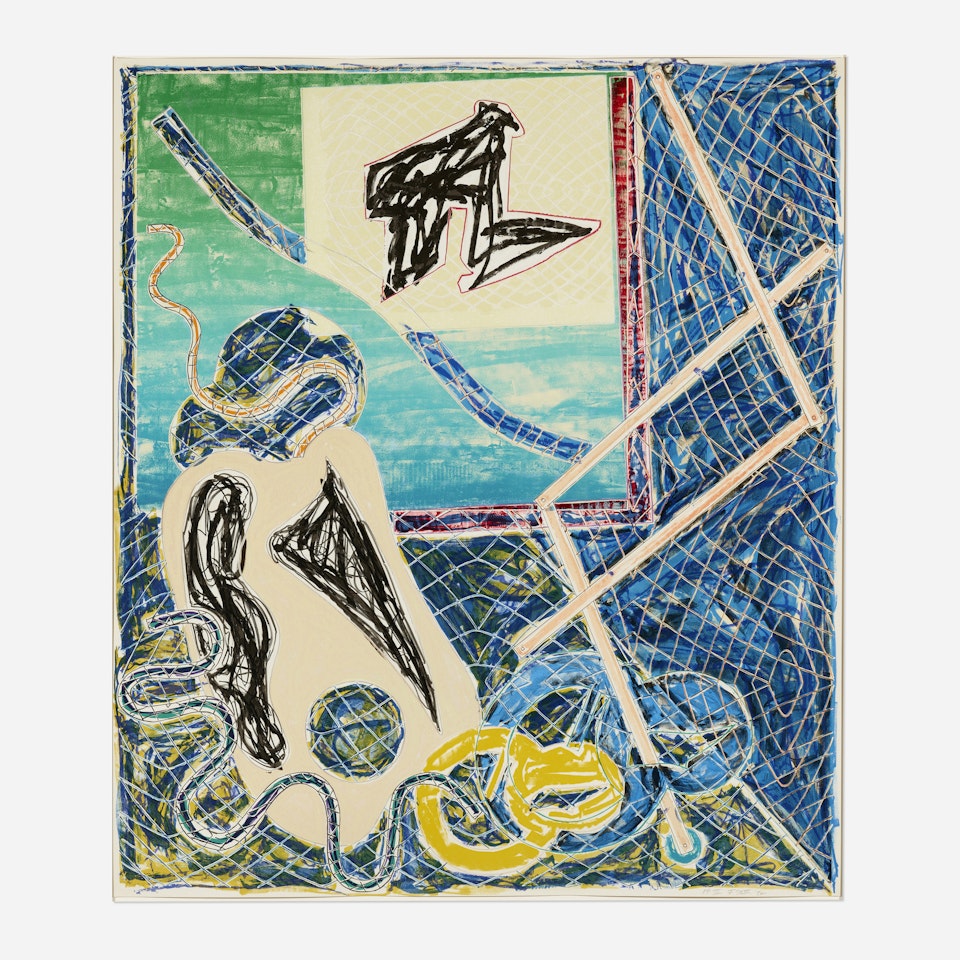 Shards Variant 1a (from the Shards series) by Frank Stella
