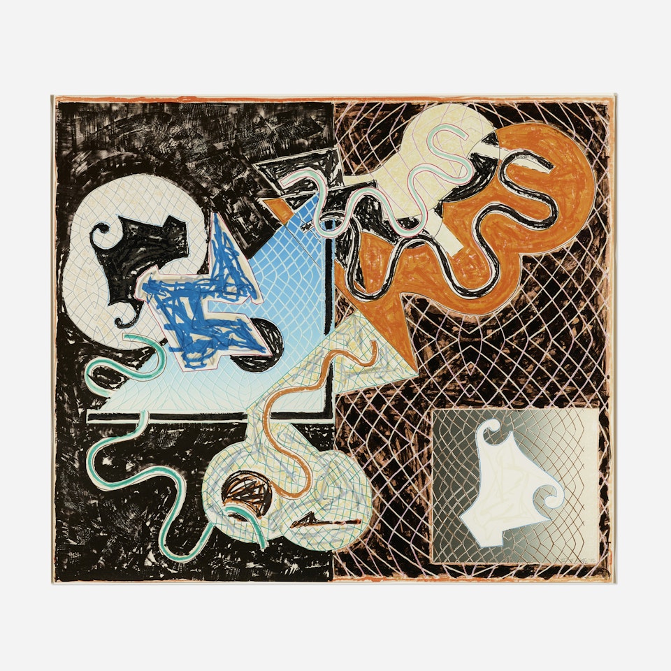 Shards Variant IVa (from the Shards series) by Frank Stella