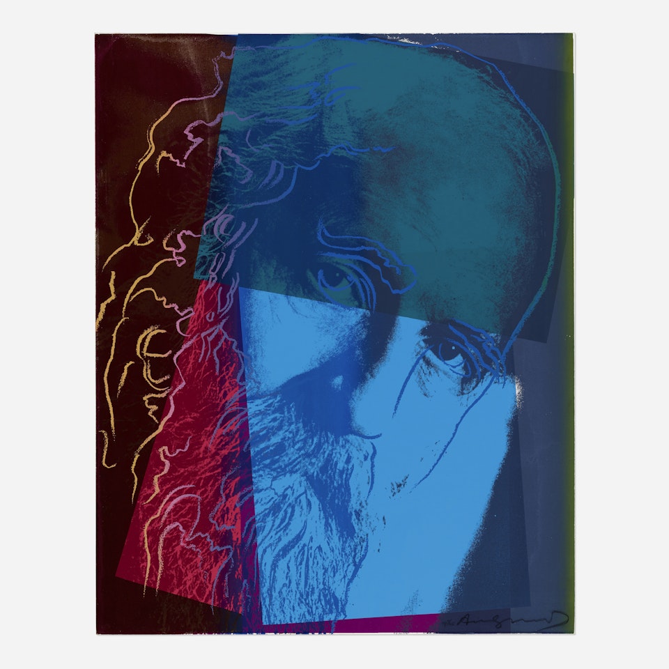 Martin Buber (from Ten Portraits of Jews of the Twentieth Century) (unique trial proof) by Andy Warhol