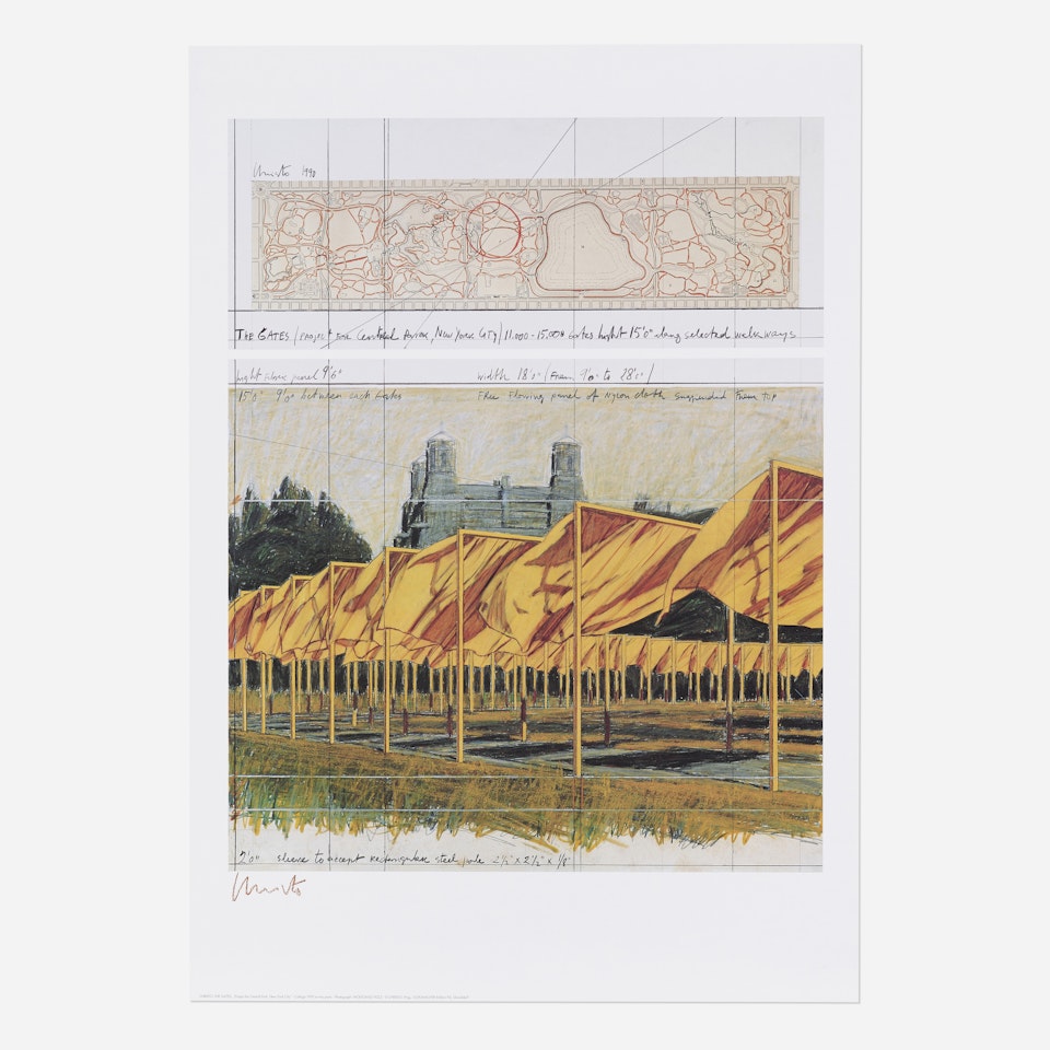The Gates, Project for Central Park, New York by Christo