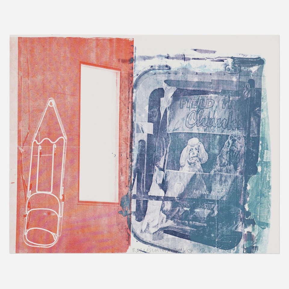 Best Buddies by Robert Rauschenberg