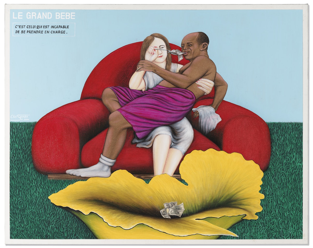 Le grand bébé (The Big Baby) by Chéri Samba