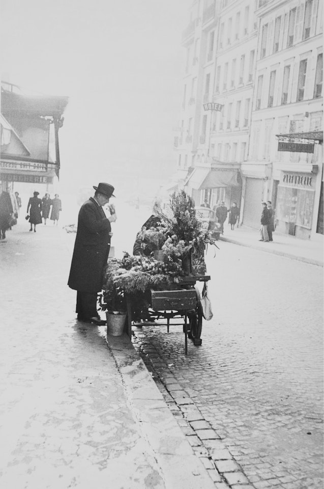 "Paris" (Man With Flower Cart) by Robert Frank