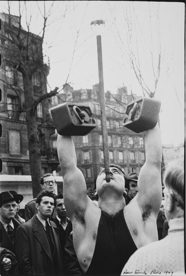 "Paris" (Street Performer) by Robert Frank