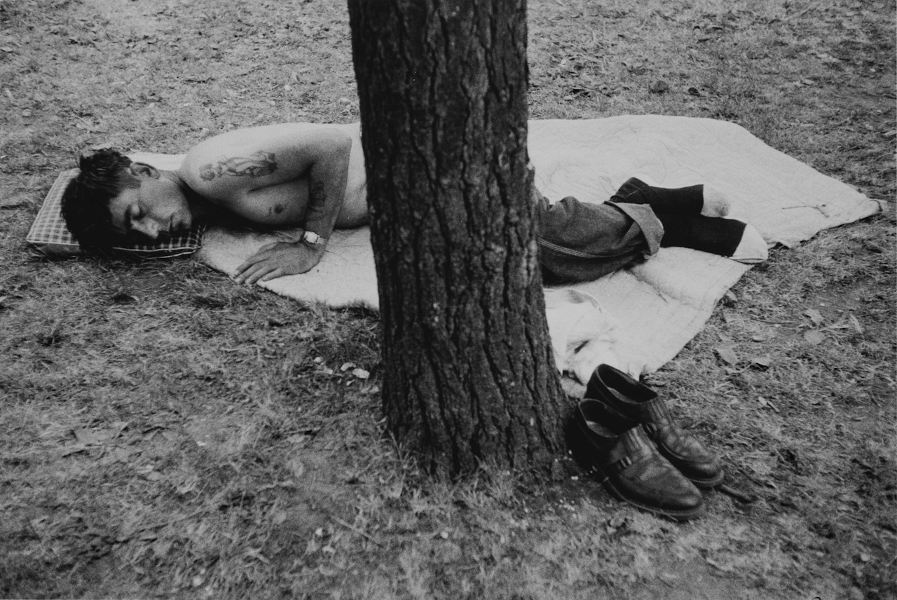 "Cleveland Ohio" (Public Park) by Robert Frank