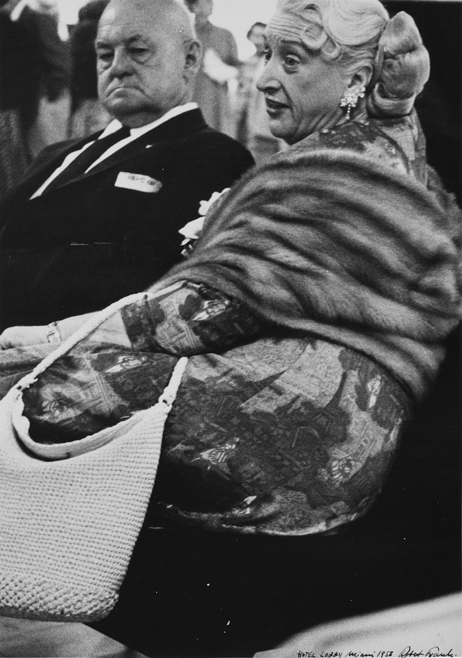 "Hotel Lobby Miami" by Robert Frank