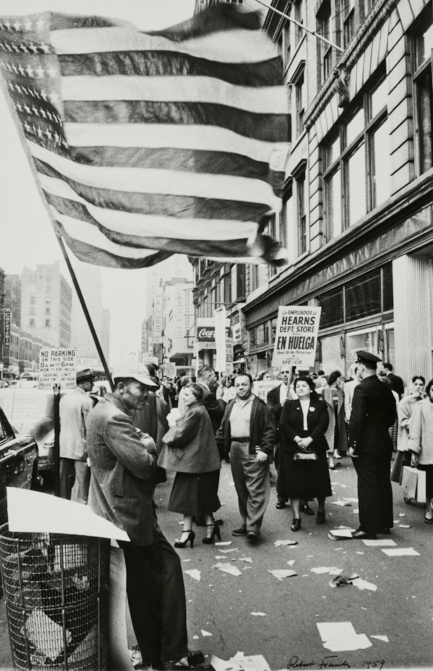 Striking Worker (Hearns Department Store) by Robert Frank
