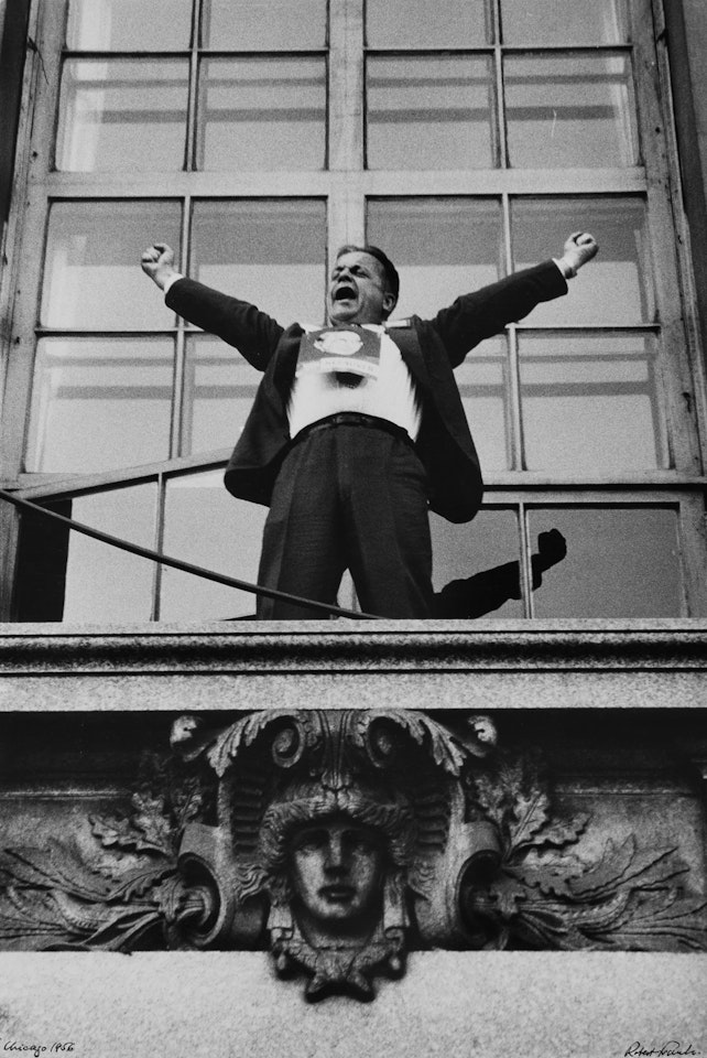 "Chicago" (Political Rally) by Robert Frank