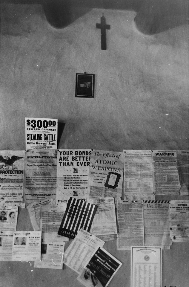 "Santa Fe N. M. Post Office" by Robert Frank