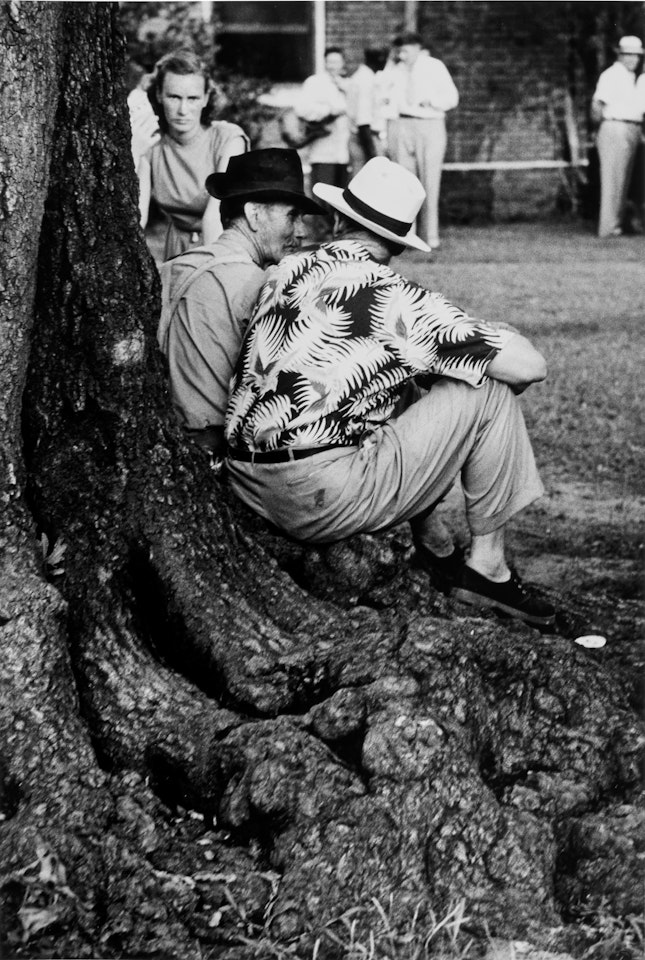 "Elizabethville N.C." (Courthouse square-Elizabethville, North Carolina) by Robert Frank