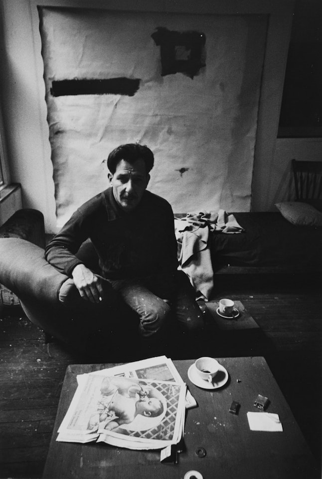 Selected Images of Artists by Robert Frank