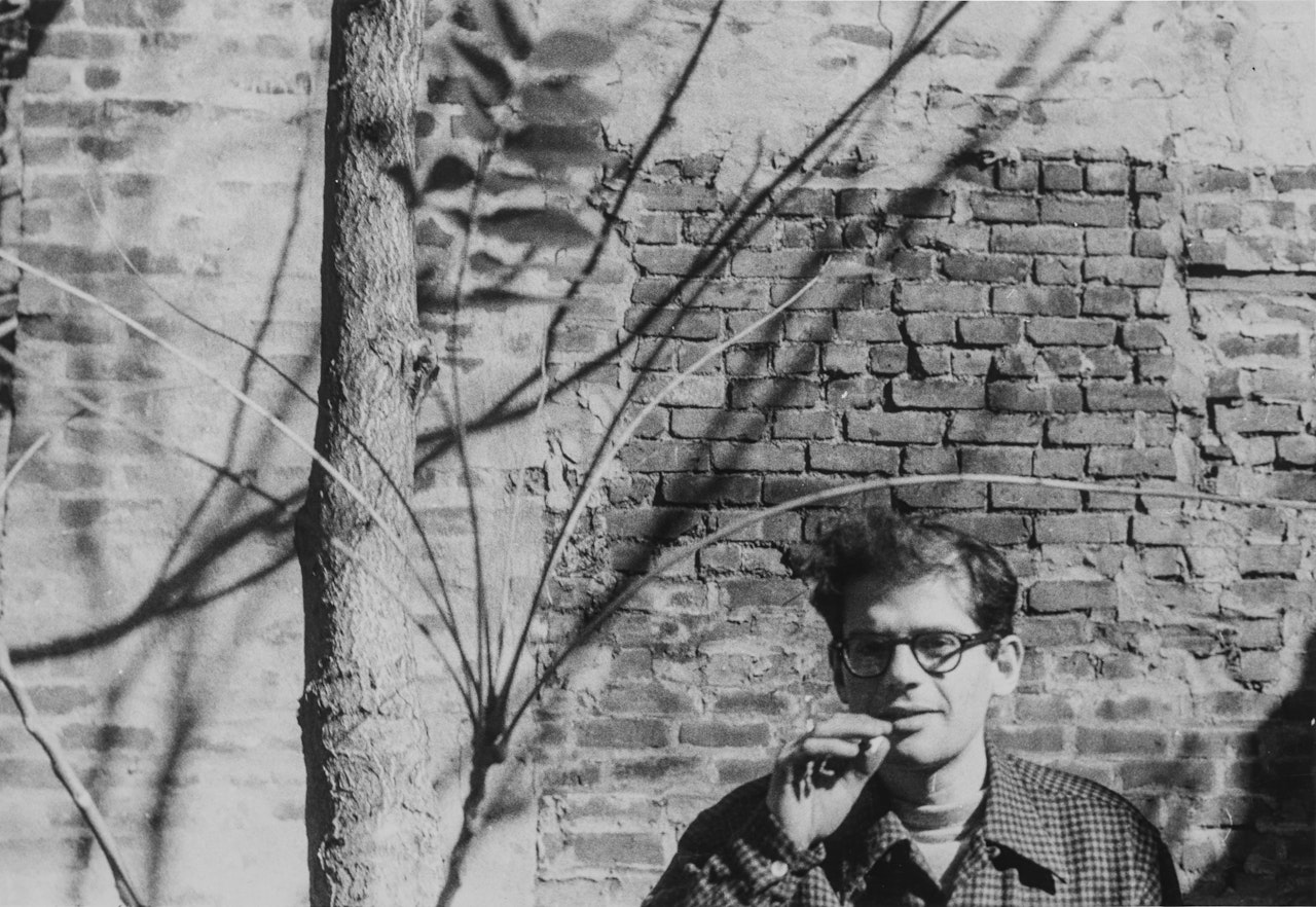 Allen Ginsberg by Robert Frank