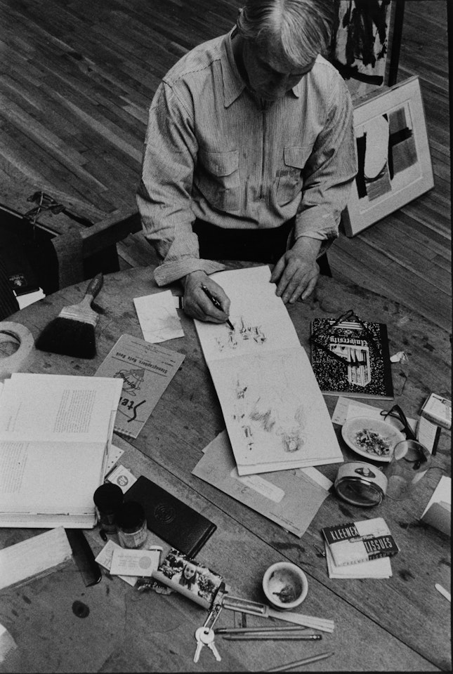 Selected Images of Artists (for Harper"s Bazaar) by Robert Frank