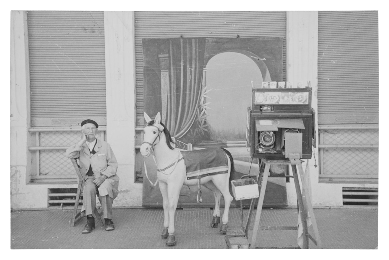 Photographer in Perpignan by Robert Frank