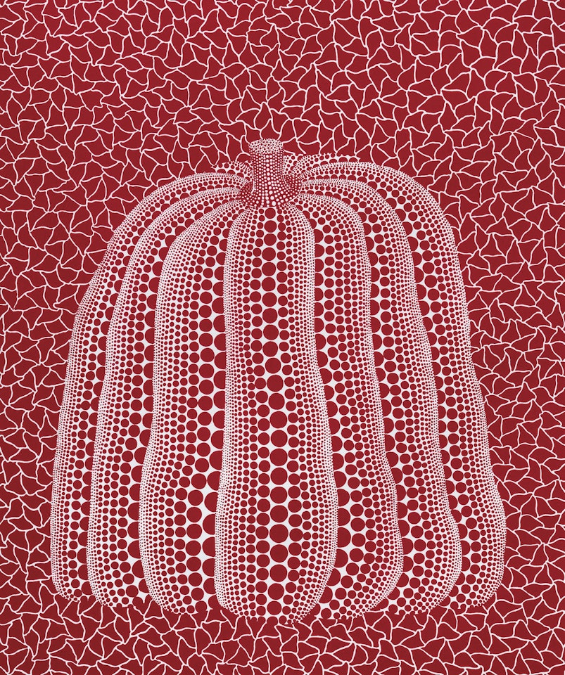 Red Pumpkin by Yayoi Kusama