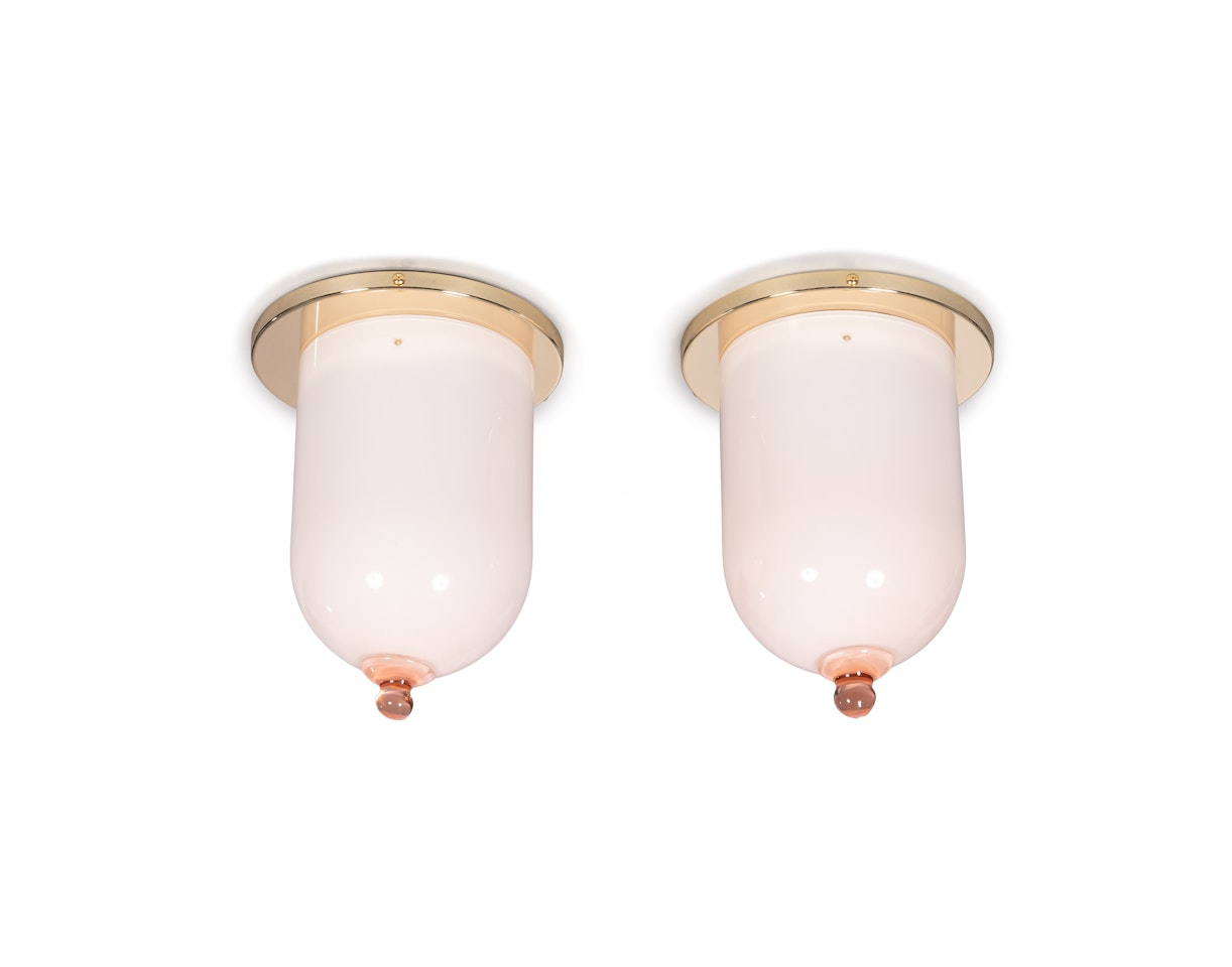 Paire de plafonniers Tits by Studio Job