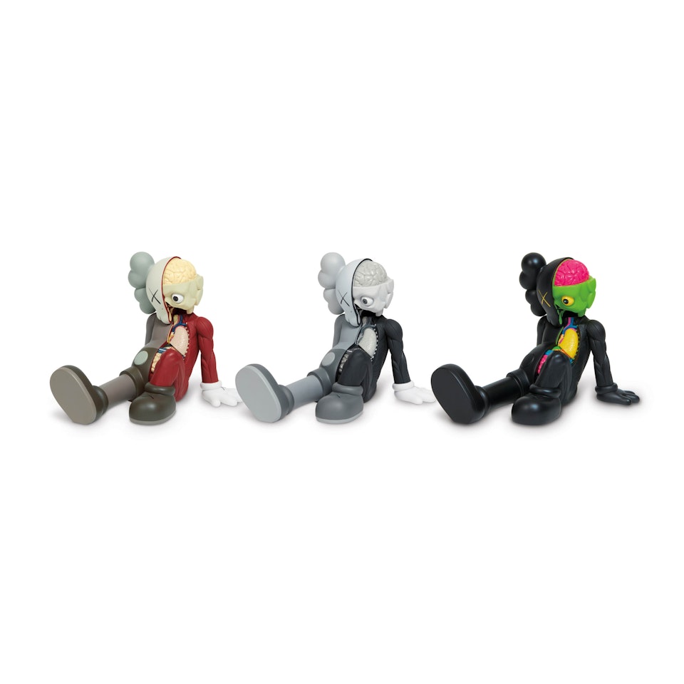 Resting Place Companion (Brown/Grey/Black) by Kaws