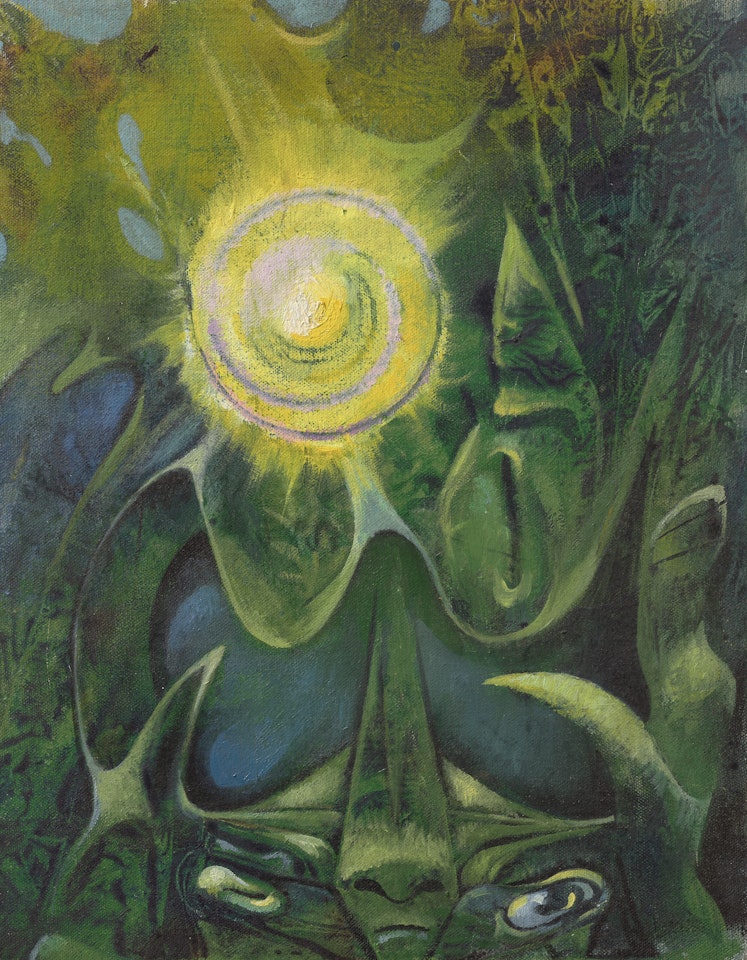 Golden Eye by Max Ernst