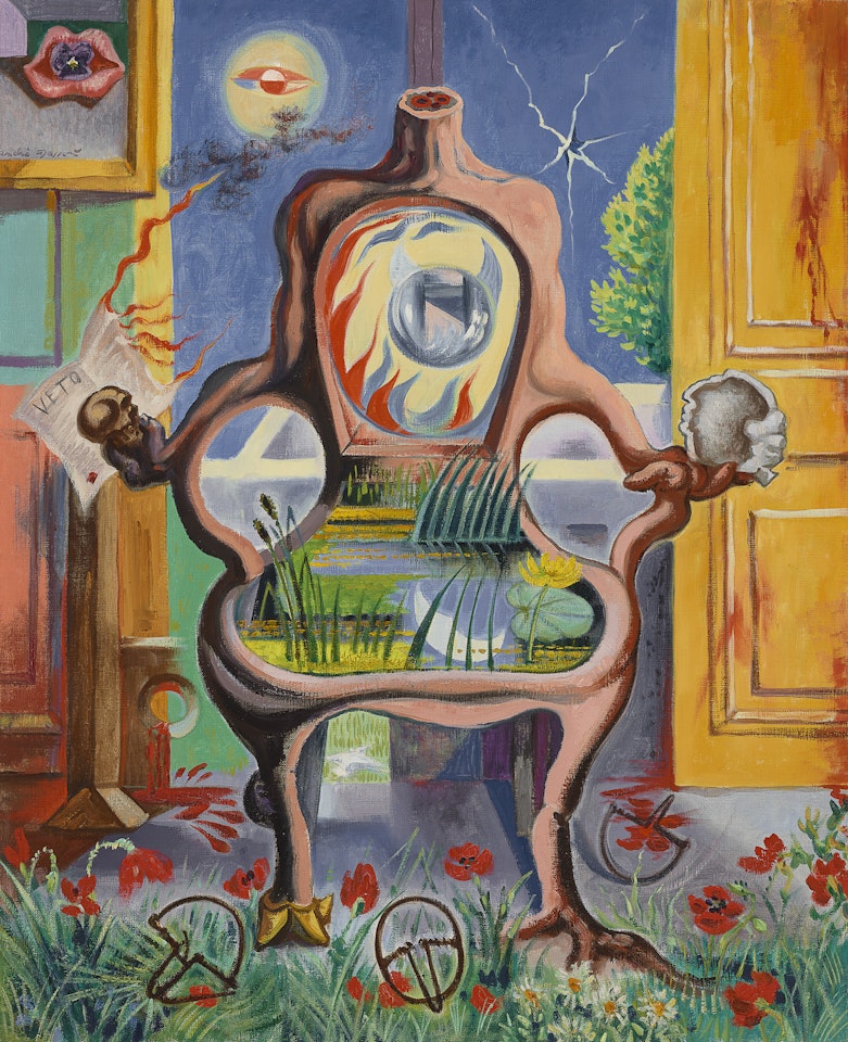 Le fauteuil Louis XVI by André Masson