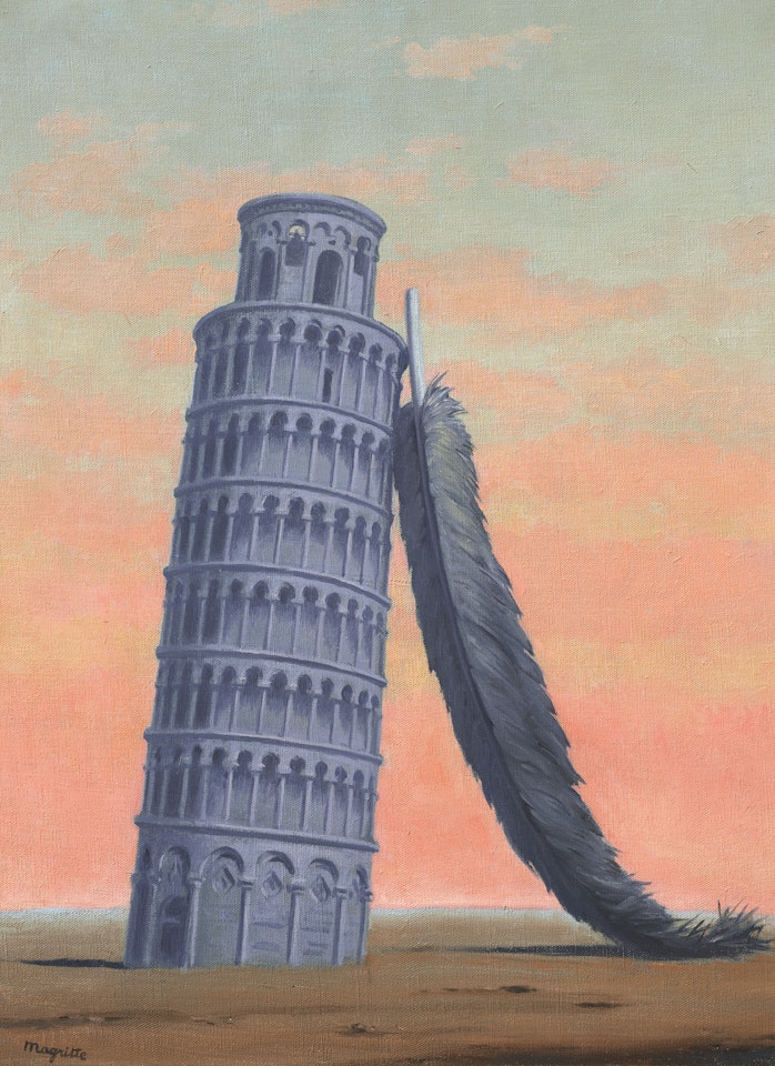 Souvenir de voyage by René Magritte