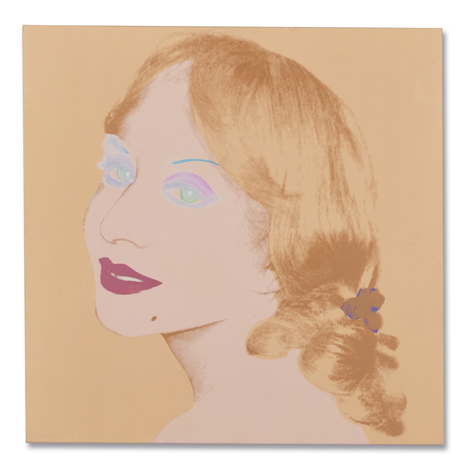 Portrait of a Lady (Natalie Sparber) by Andy Warhol