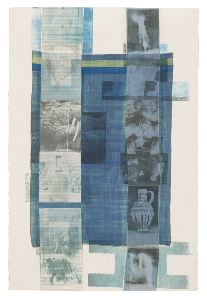 Locker (Slide) by Robert Rauschenberg