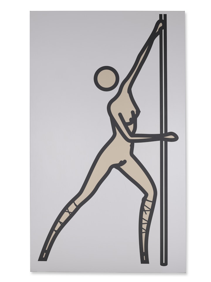 This is Shahnoza 40 by Julian Opie