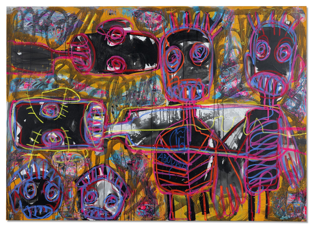 Untitled by Aboudia Abdoulaye Diarrassouba