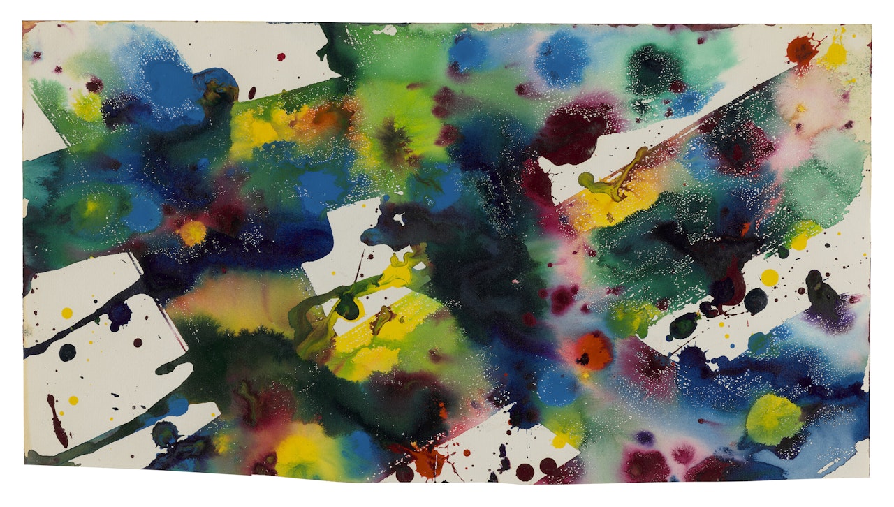 Untitled by Sam Francis