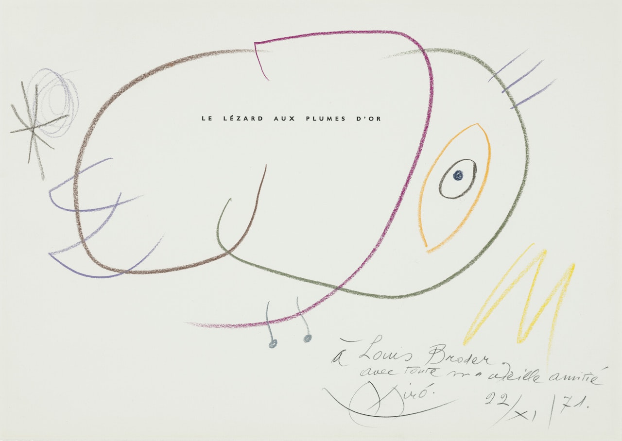 Sans titre by Joan Miró