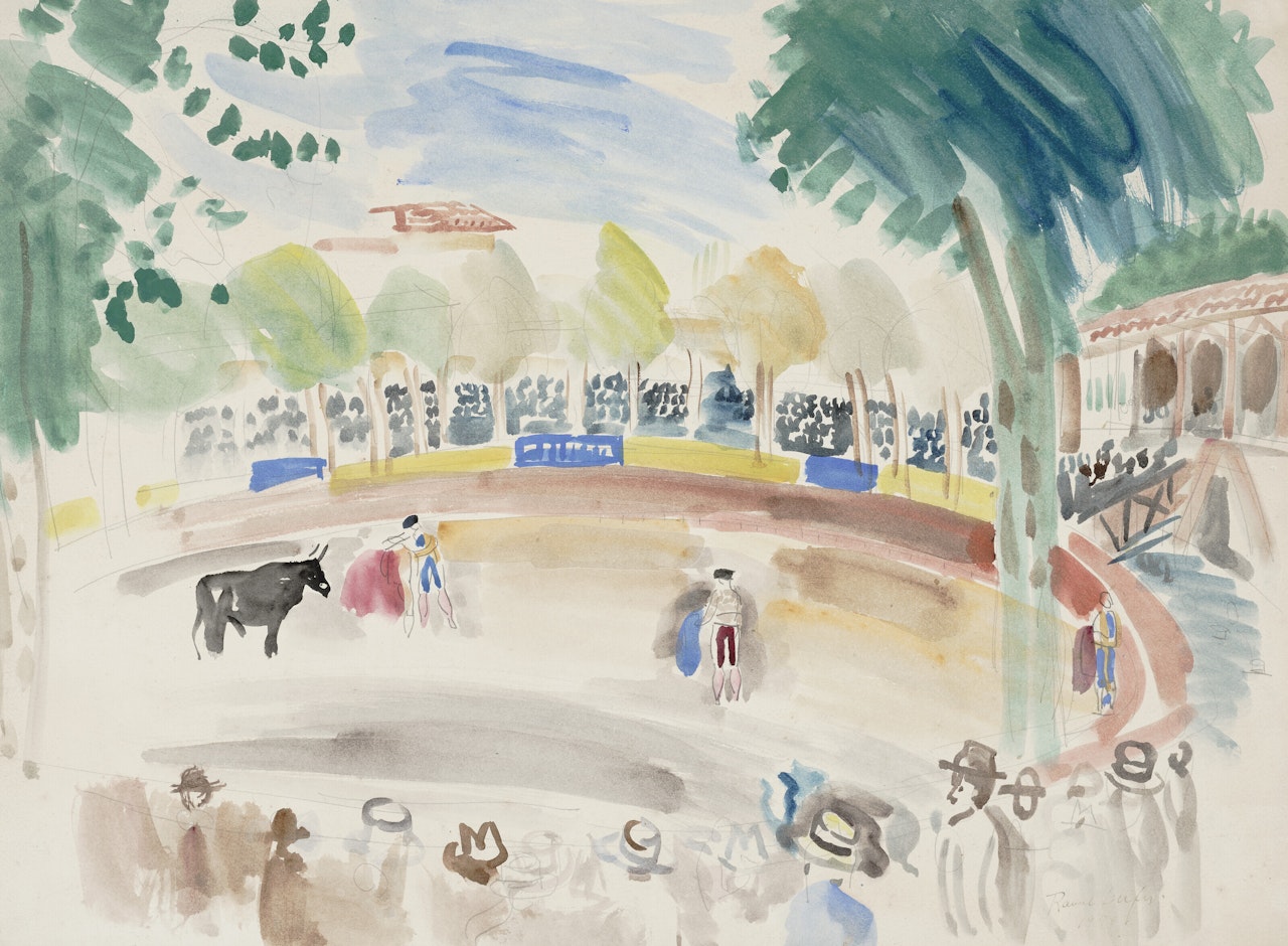 La corrida by Raoul Dufy