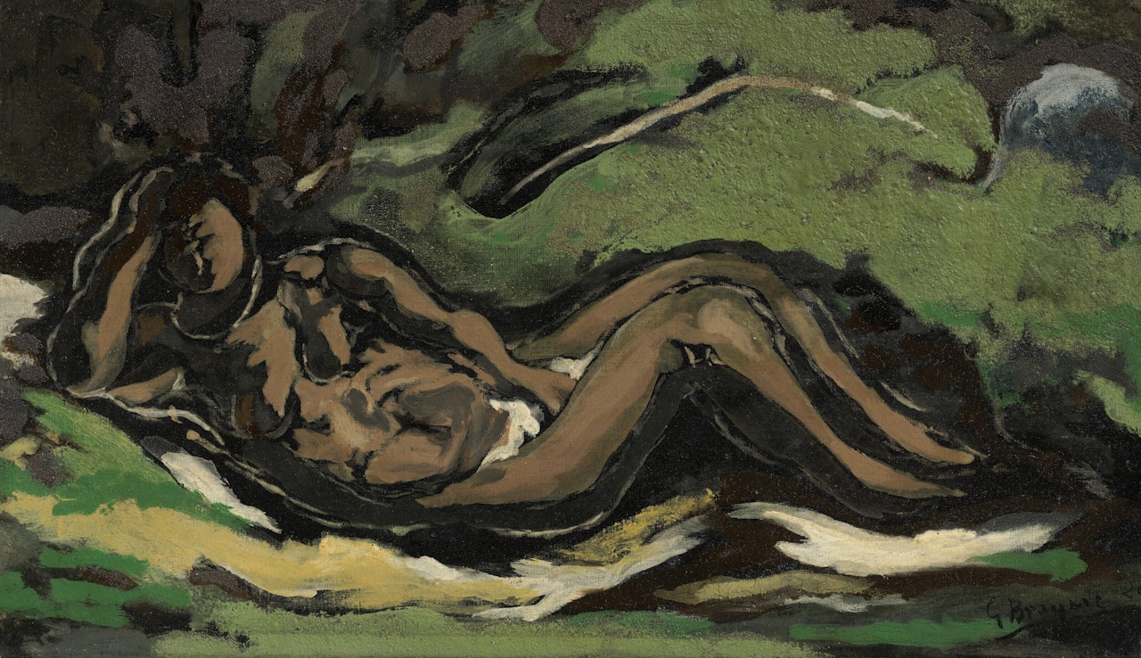 Petit nu allongé by Georges Braque